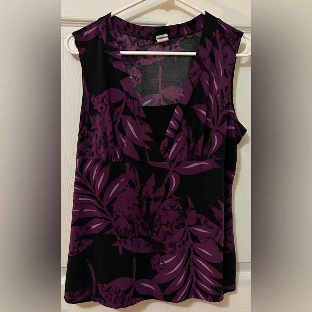 JKLA Floral Dress Blouse